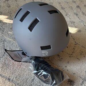 Retrospec Gray Adult Helmet, Traverse H1,      L 59-63 cm, NWT